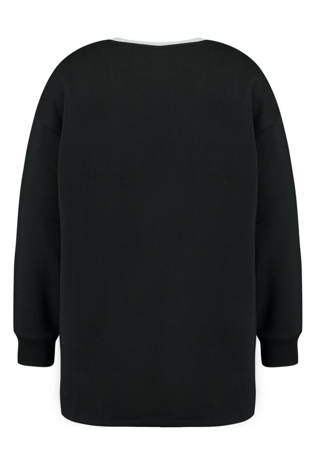 Pull à imprimé métallisé  image number 2