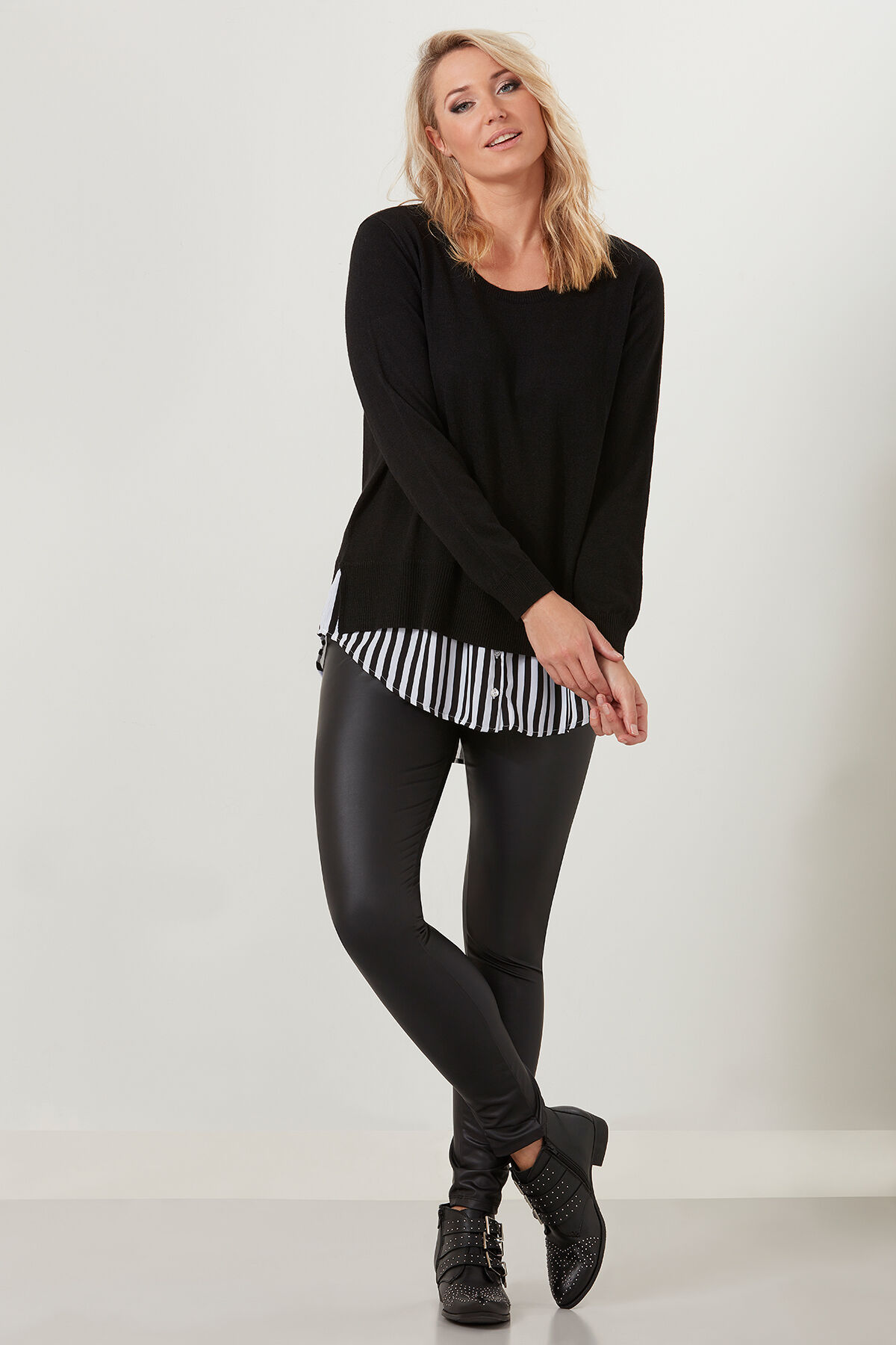 Legging en similicuir image number 5