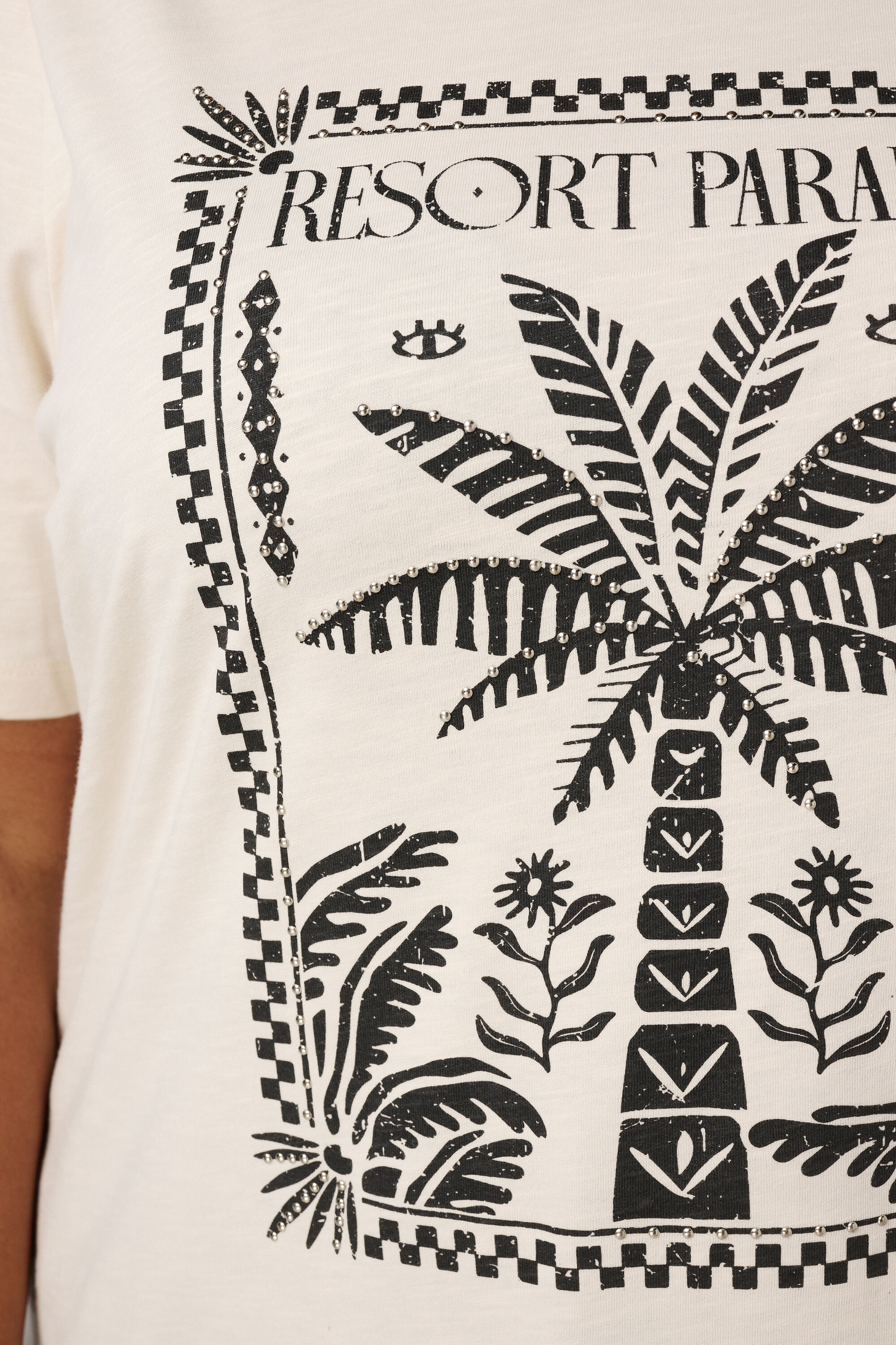 T-shirt &agrave; imprim&eacute; image number 6