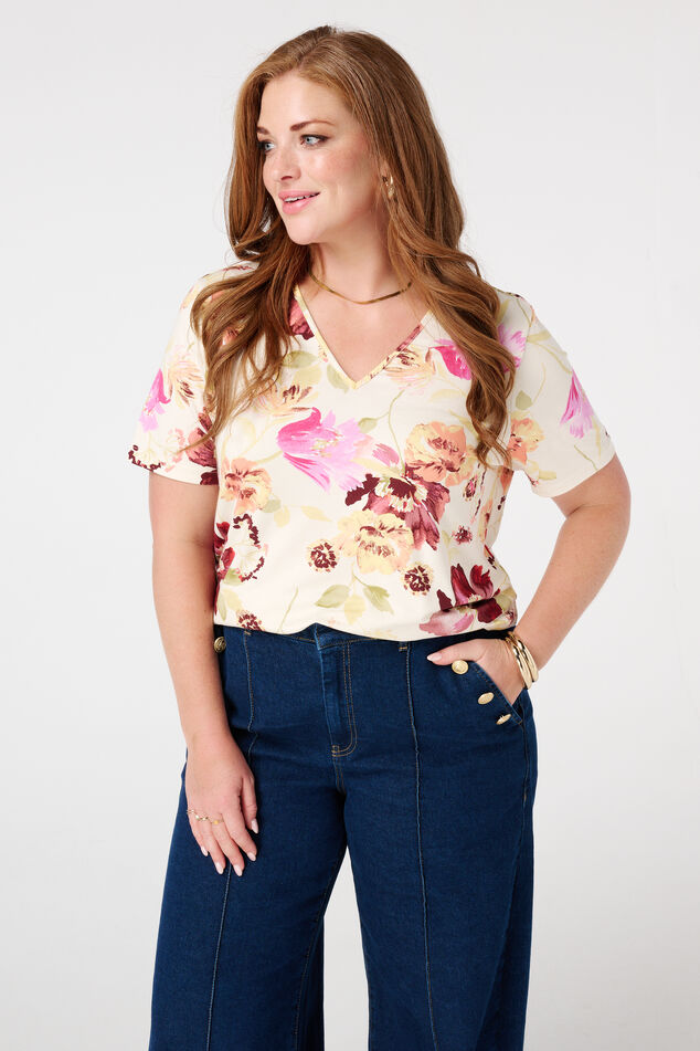 T-shirt avec imprimé image number 0