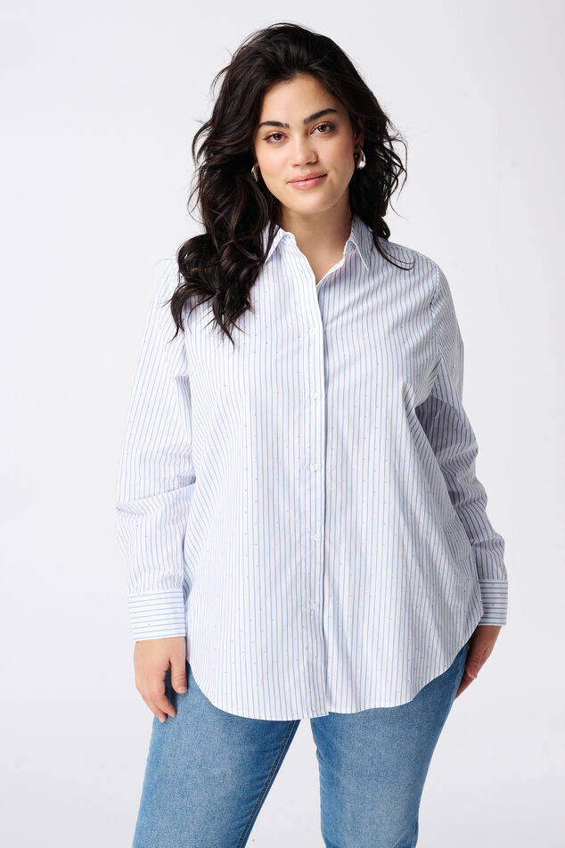 Chemise avec pierres image number 0