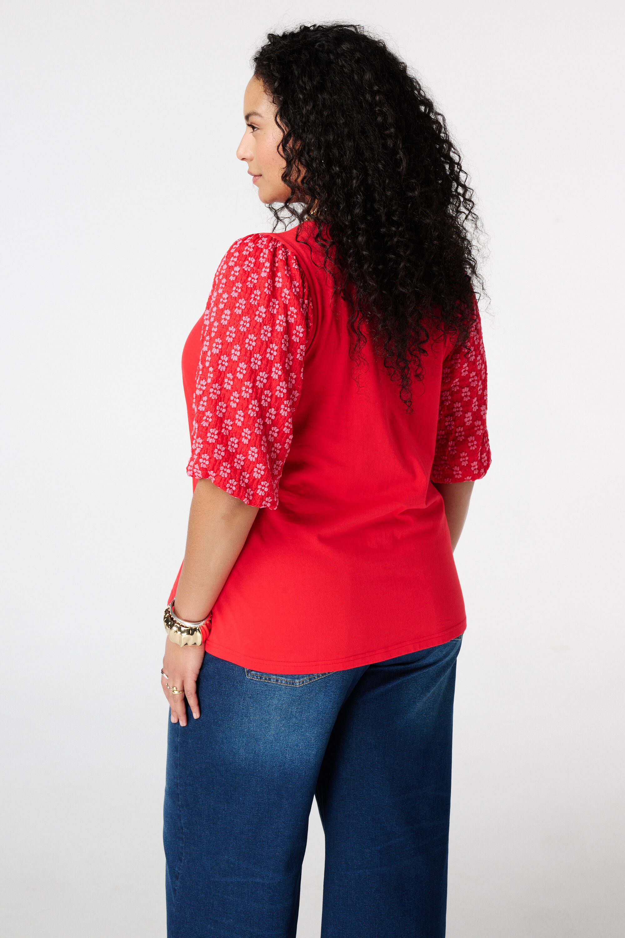 Top &agrave; manches bouffantes image number 3