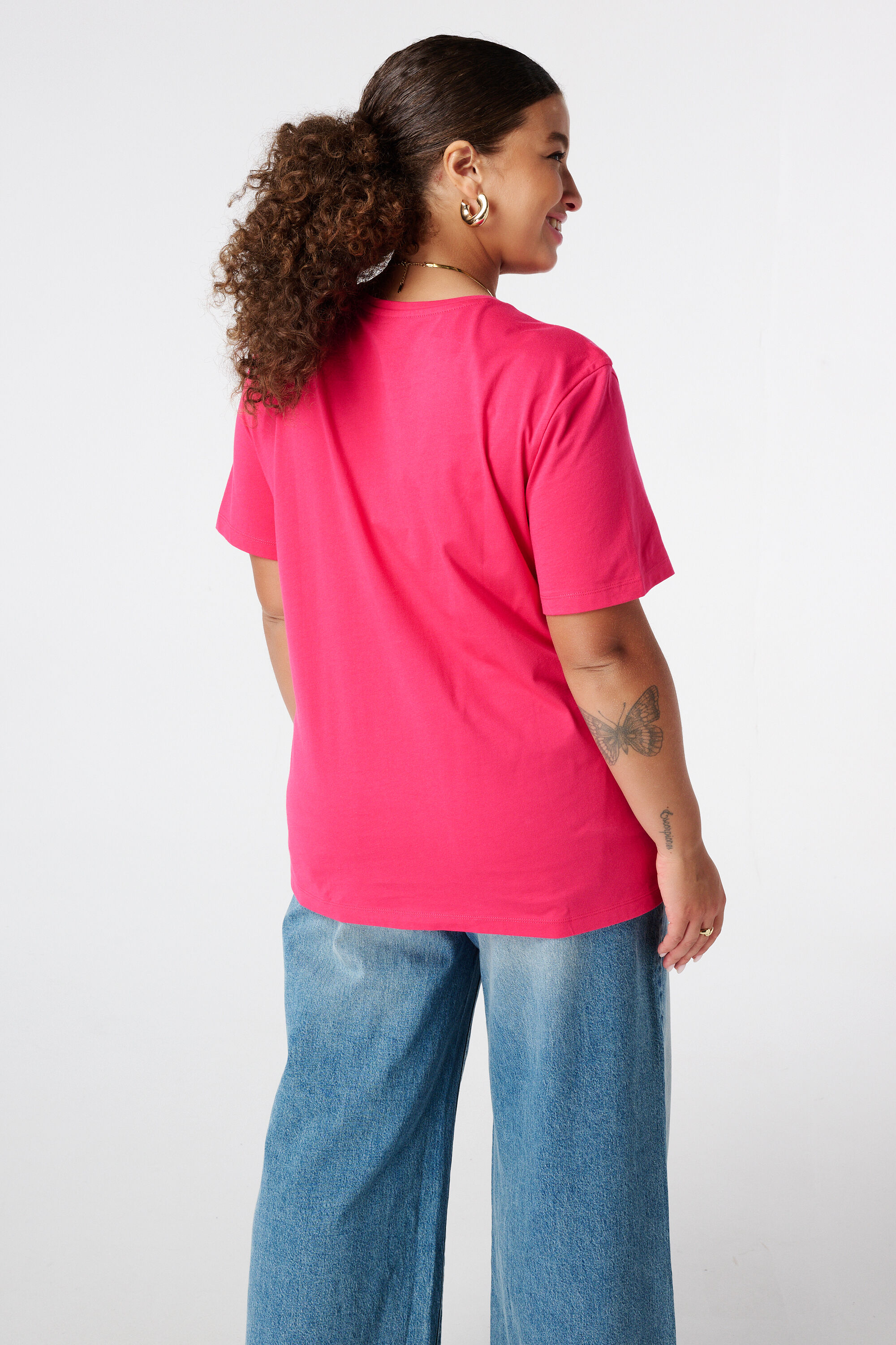 T-shirt avec imprim&eacute; brod&eacute; image number 3