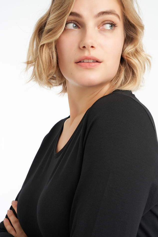 Pull basique à manches longues image number 4