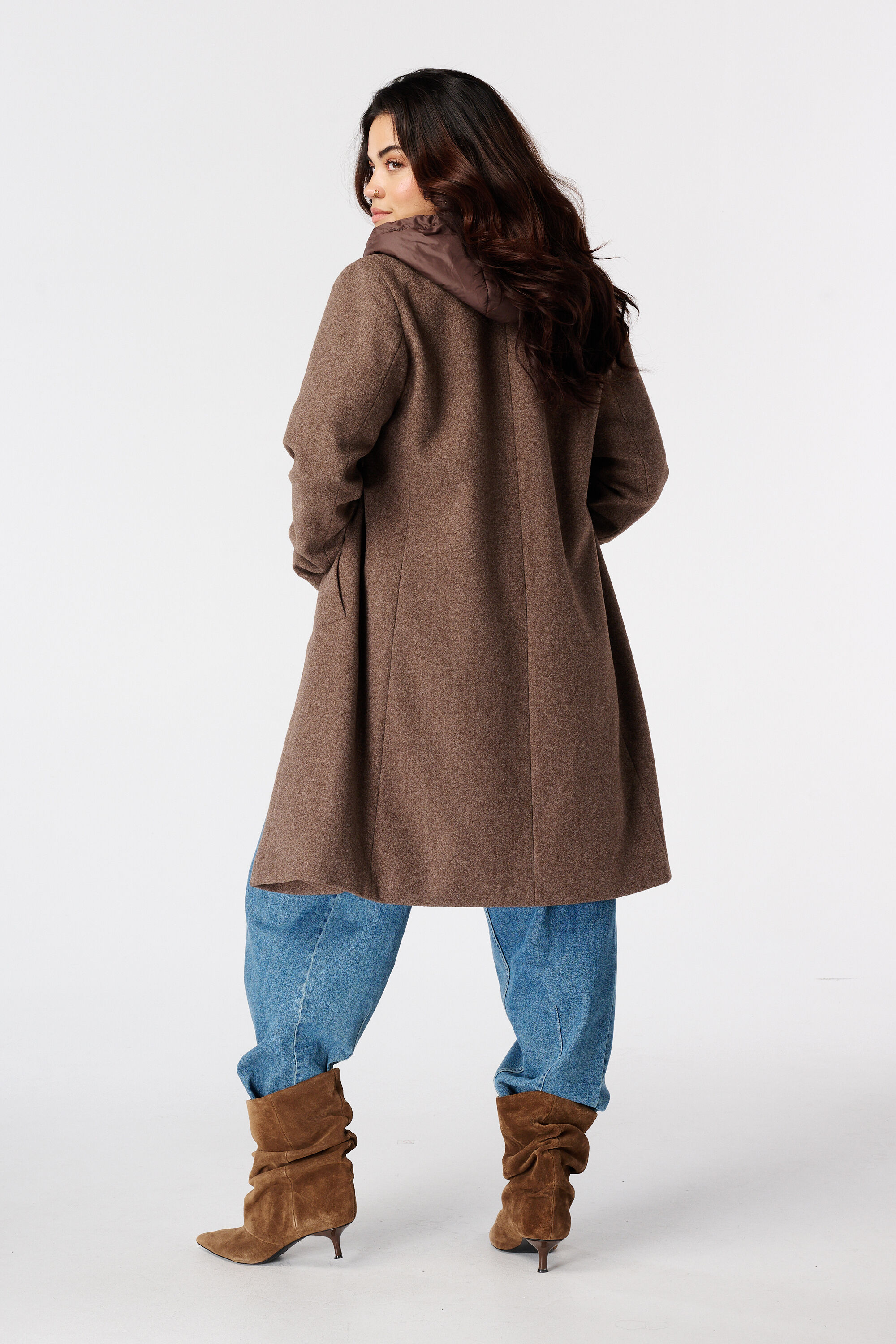 Manteau &agrave; capuche image number 3