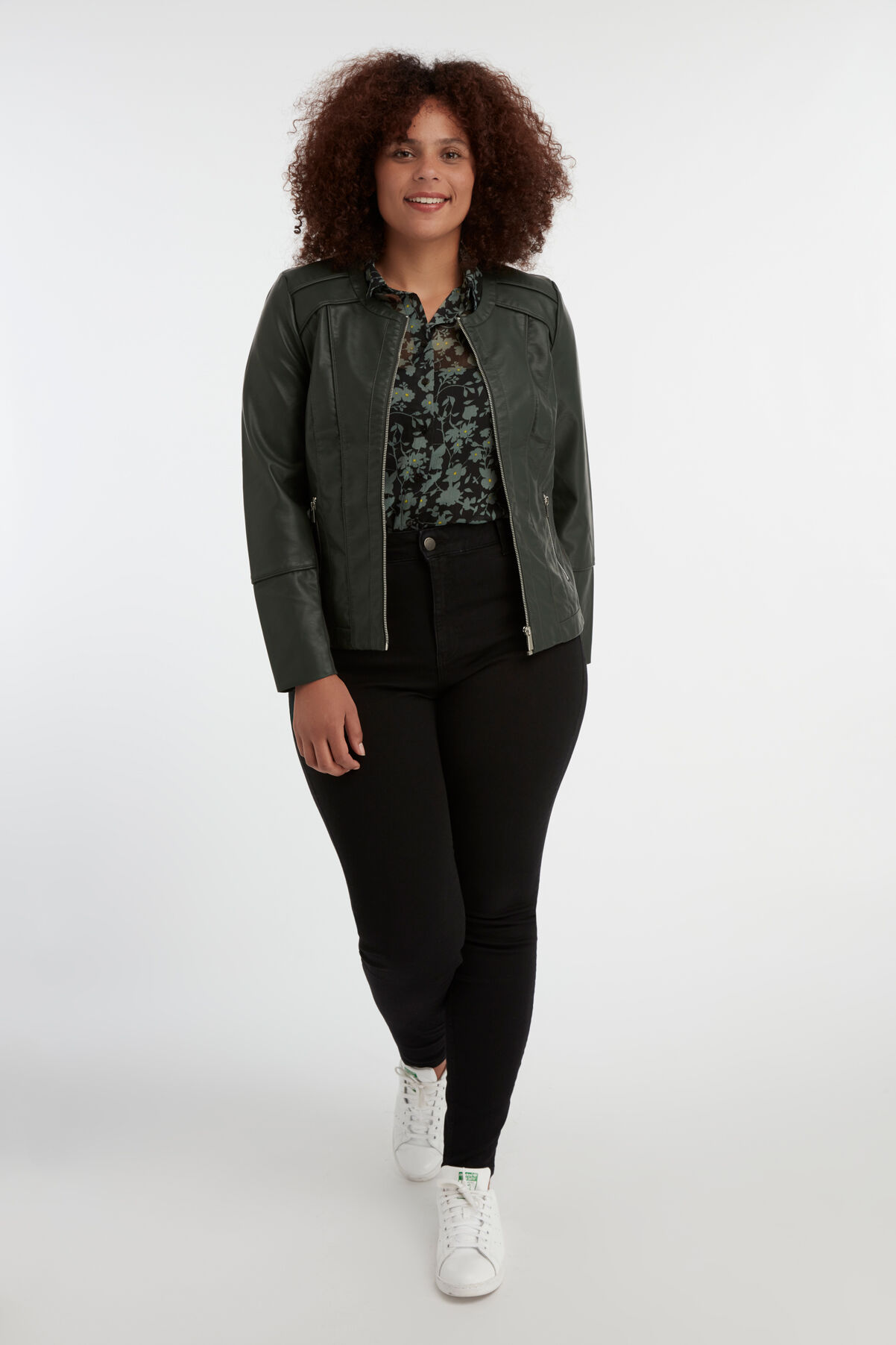 Veste en cuir PU  image number 5