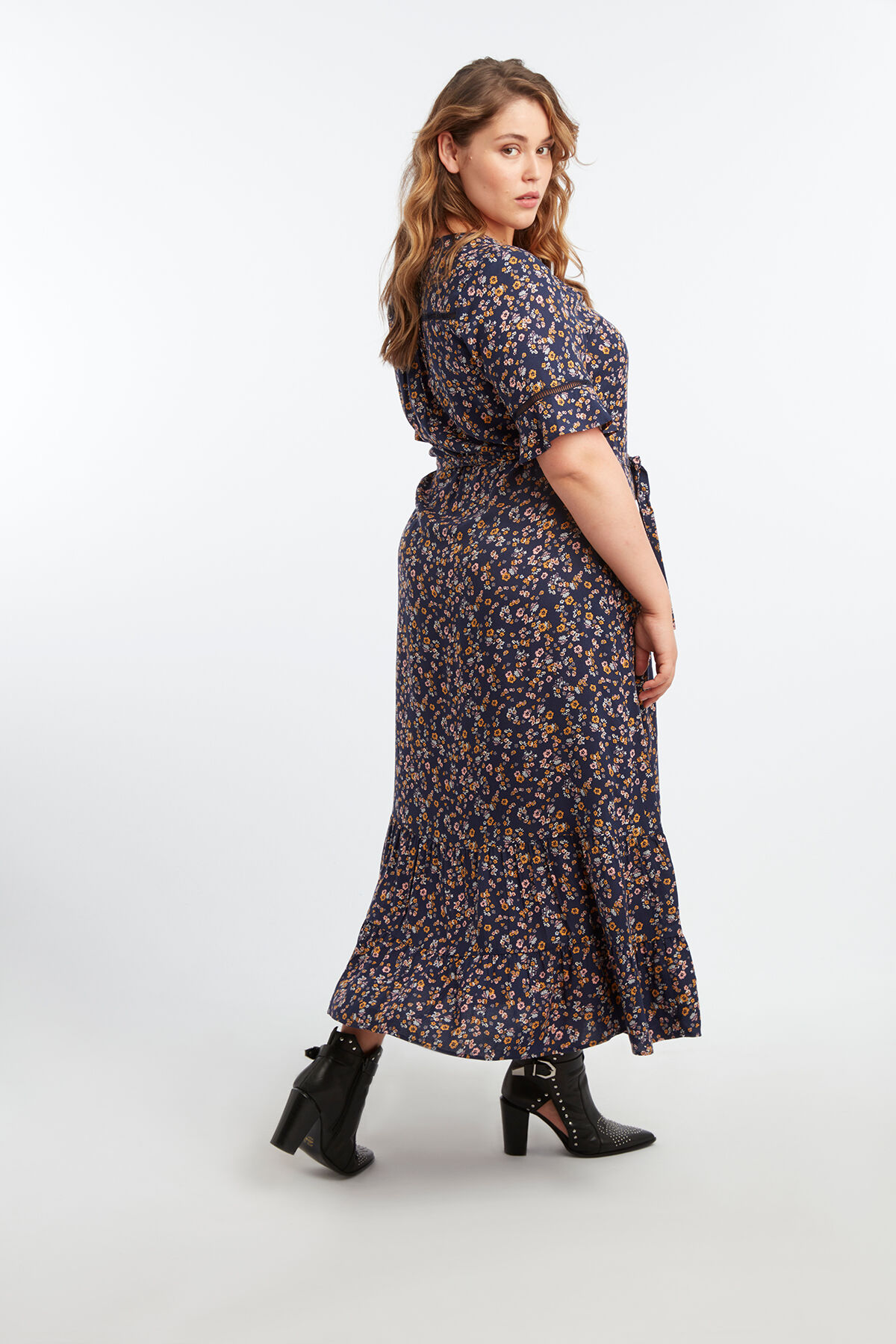 Maxi Robe &agrave; imprim&eacute; floral image number 5