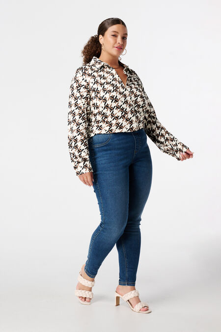 Tregging avec un look denim Tregging avec un look denim
