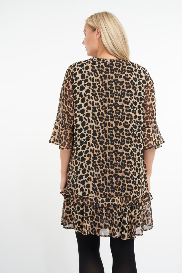 Robe à volants et imprimé  image number 3