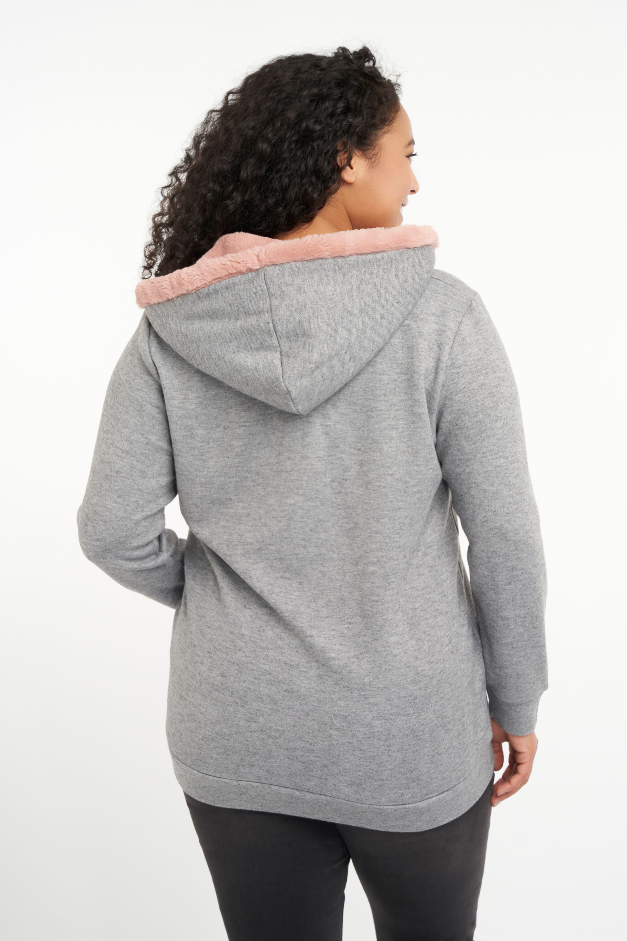 Cardigan &agrave; capuche image number 4