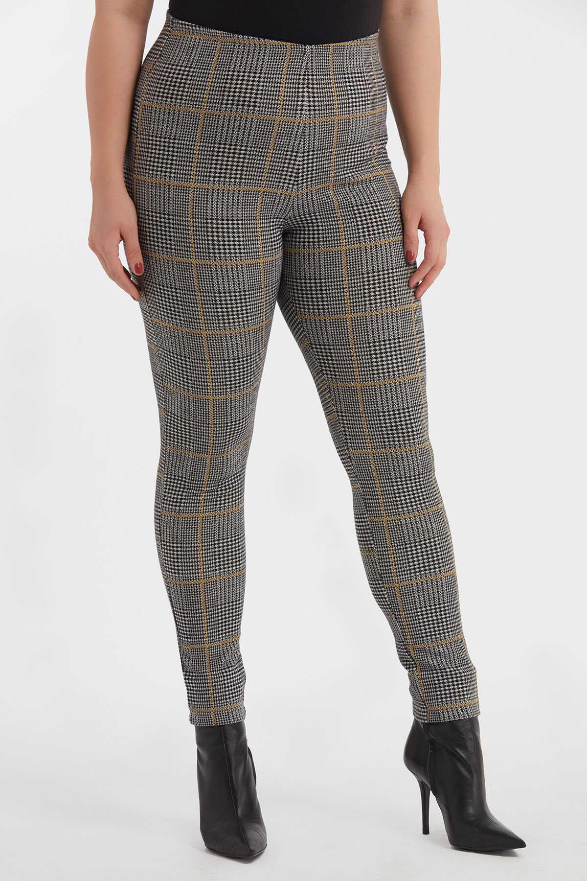 Legging &agrave; carreaux image number 0