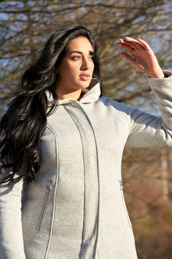 Veste en jersey avec capuche