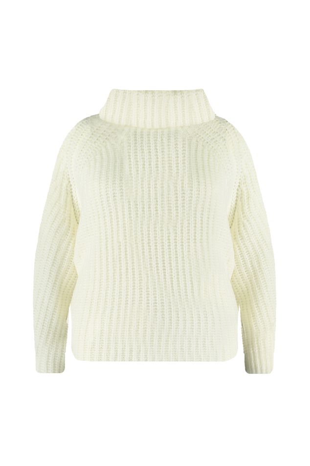 Pull en maille épais à col roulé   image number 2