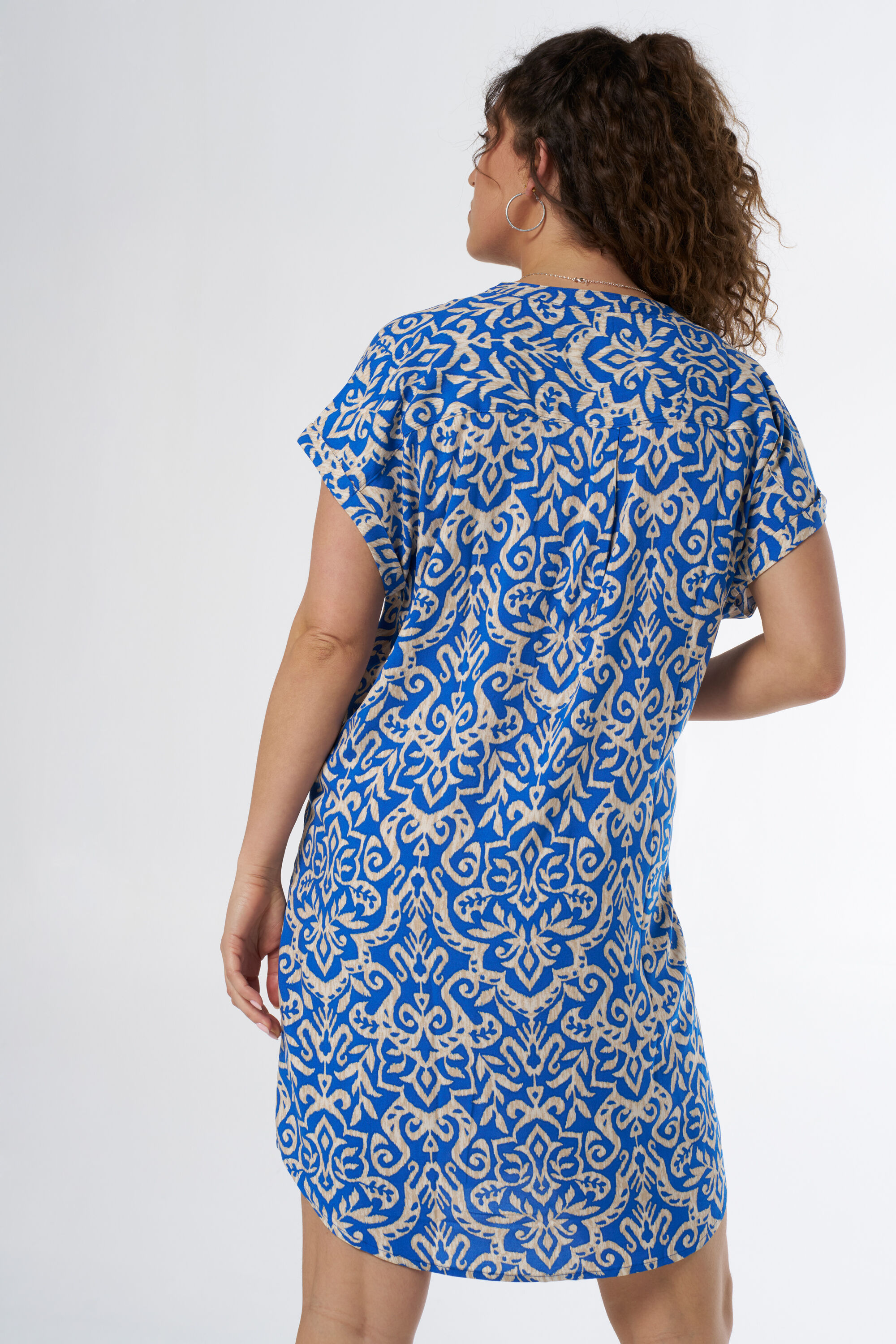 Robe ample &agrave; imprim&eacute; image number 3