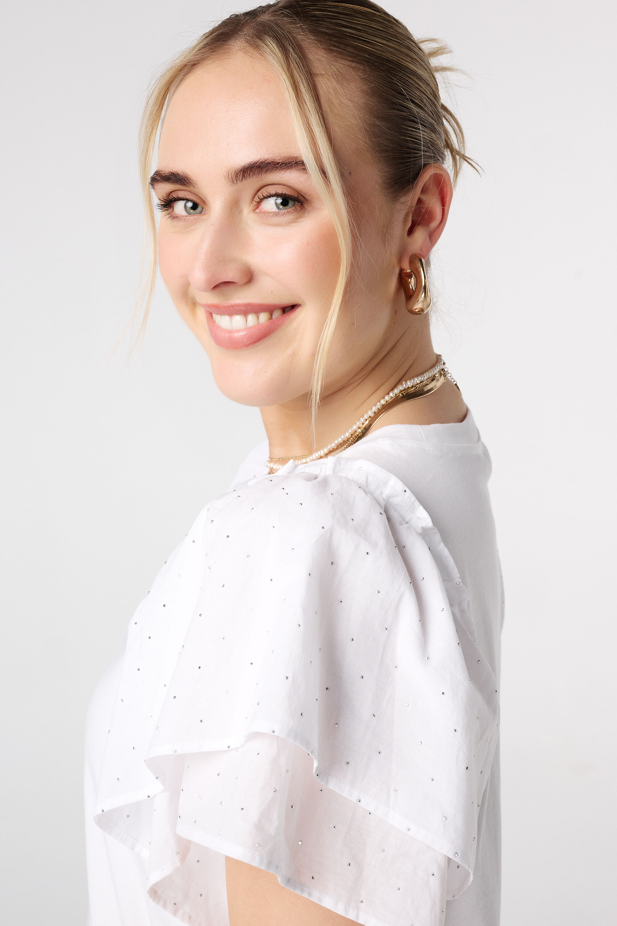 Top &agrave; manches papillon image number 4