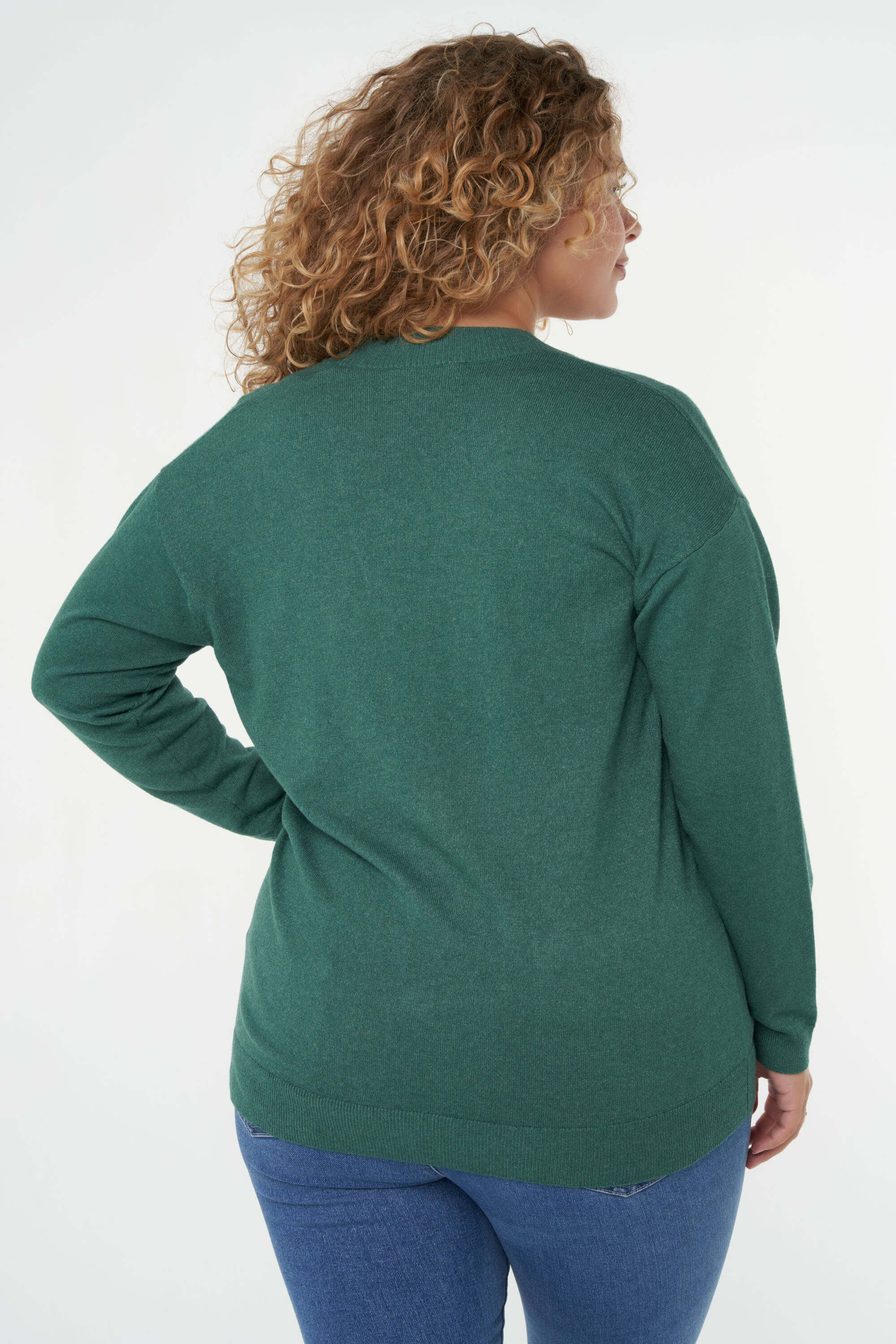 Gilet en maille &agrave; boutons image number 4