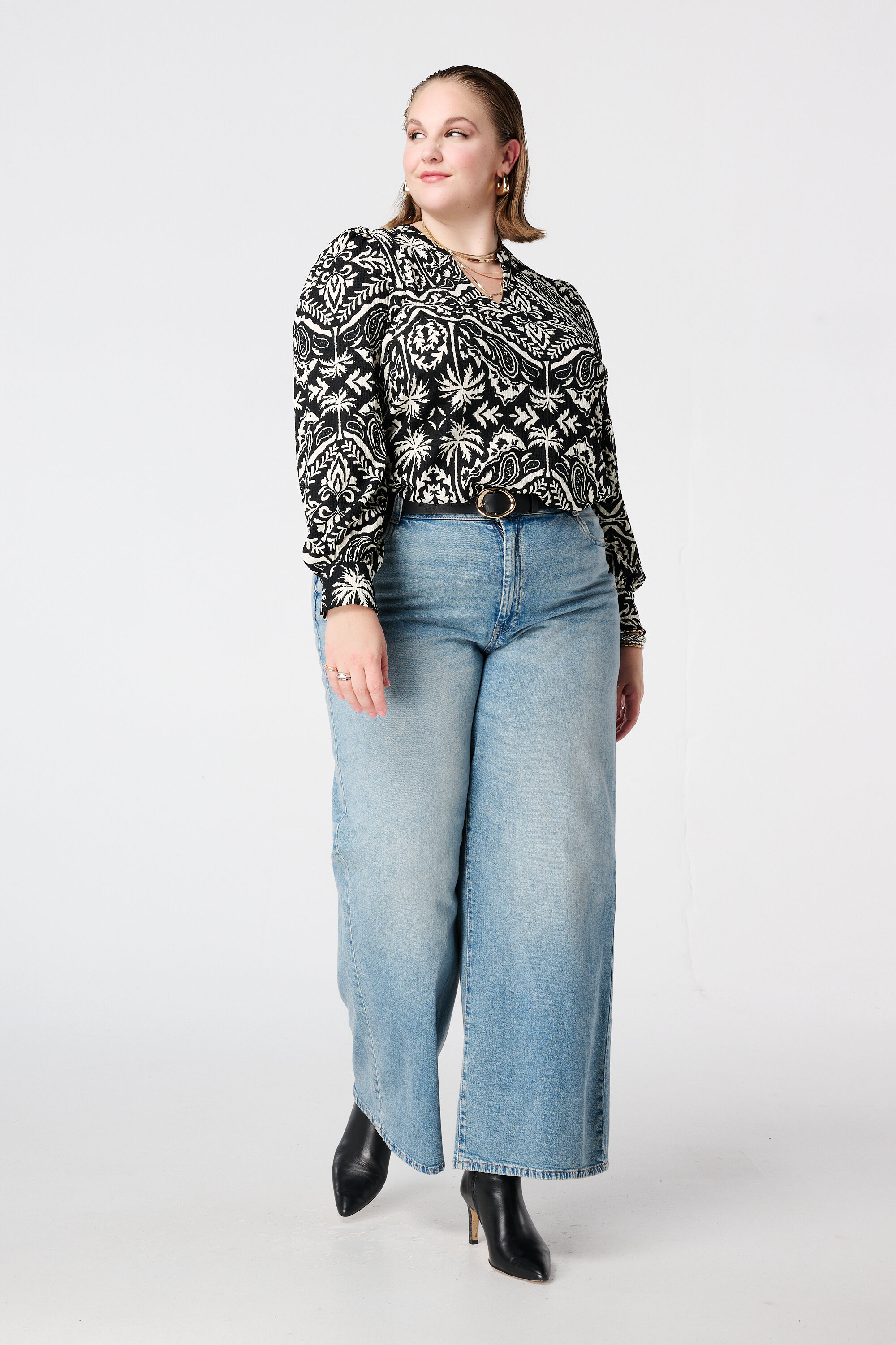 Top &agrave; imprim&eacute; raffin&eacute; image number 5