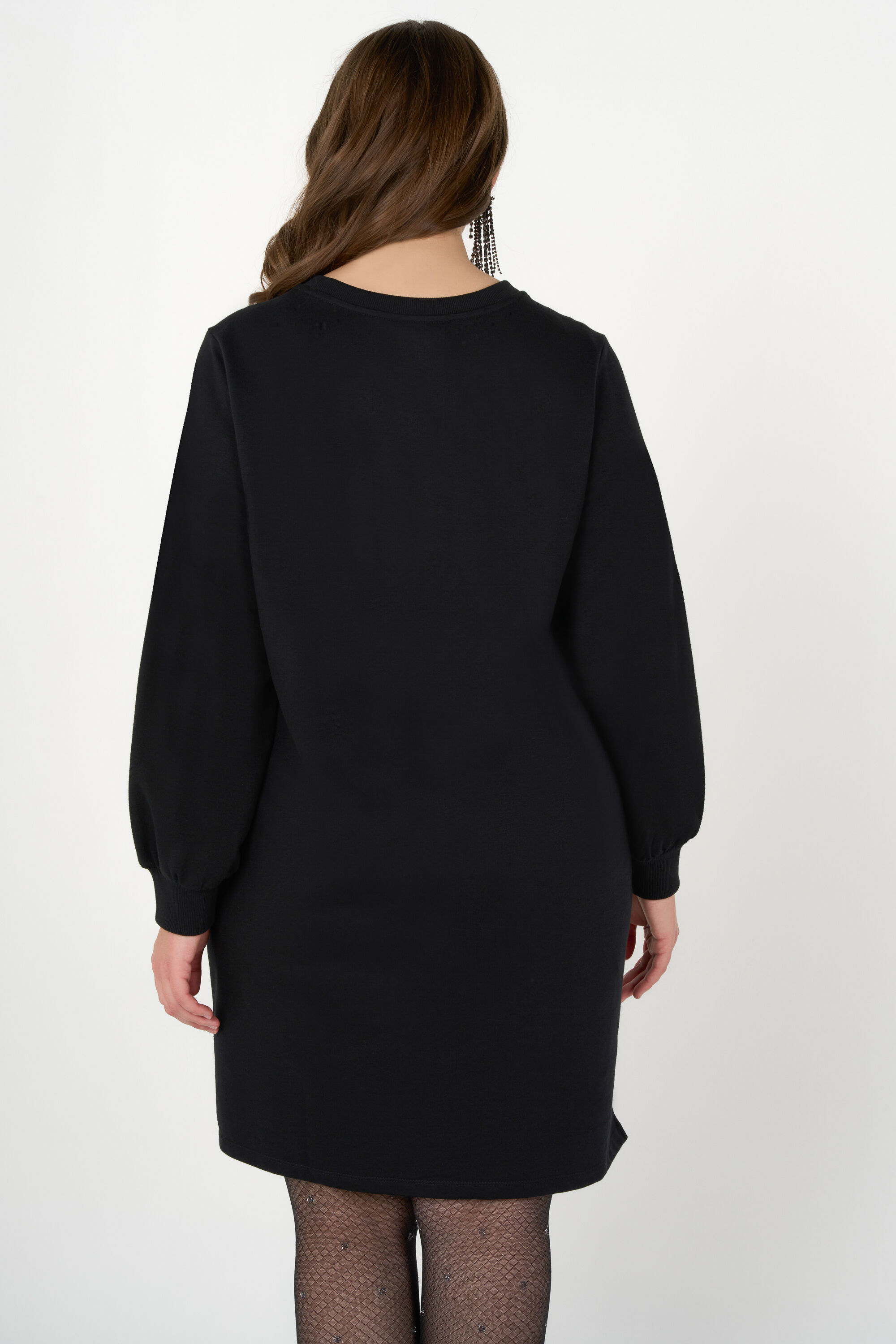 Robe pull avec inscription &laquo;&nbsp;Amour&nbsp;&raquo;  image number 3
