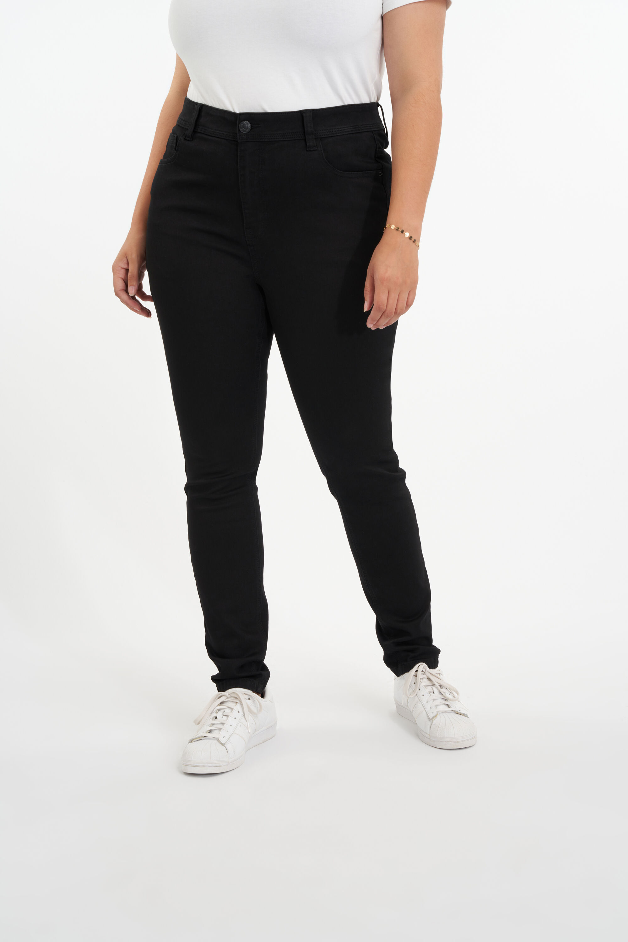 Jean skinny taille haute CHERRY