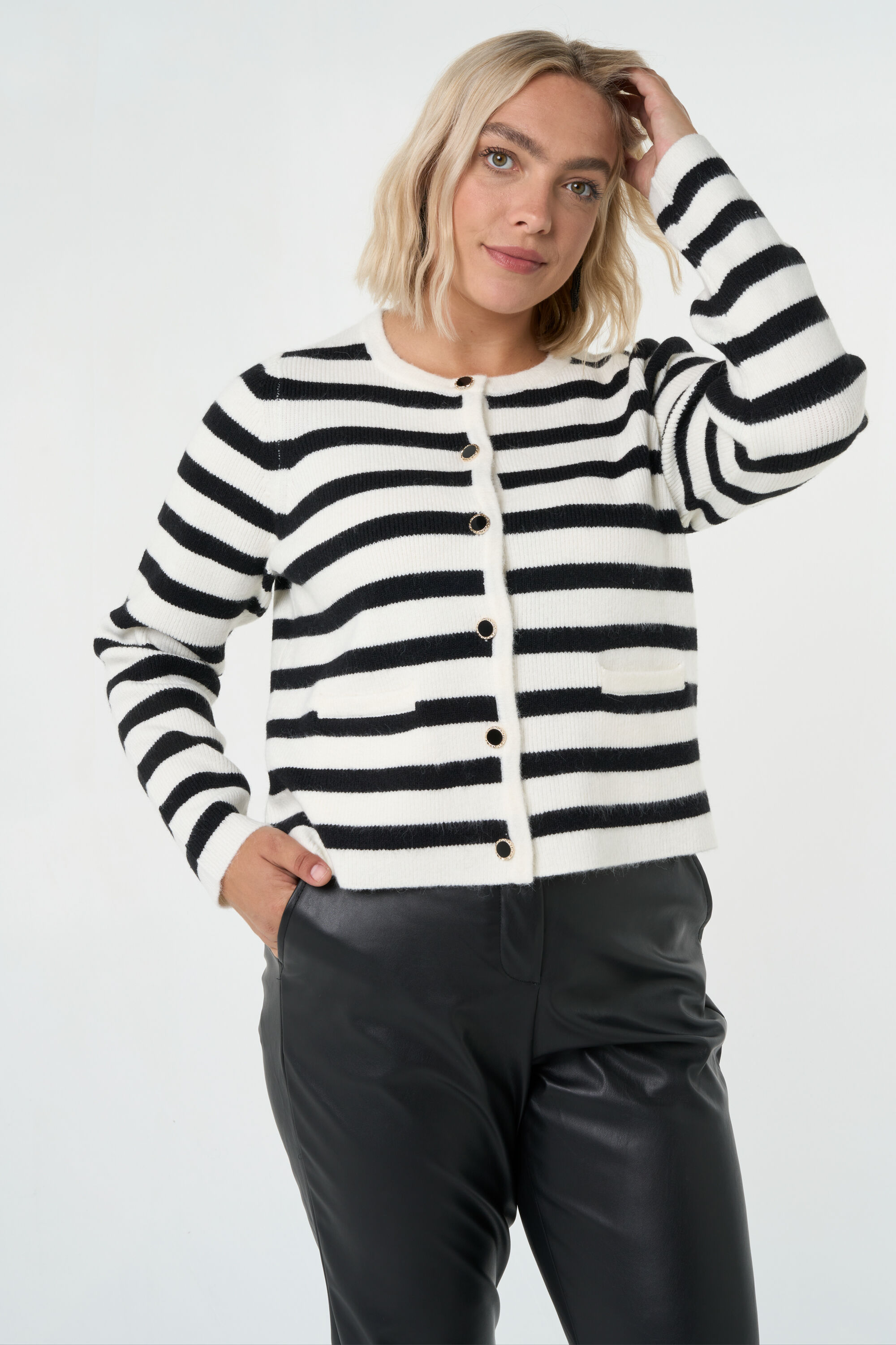 Gilet ray&eacute; image number 6