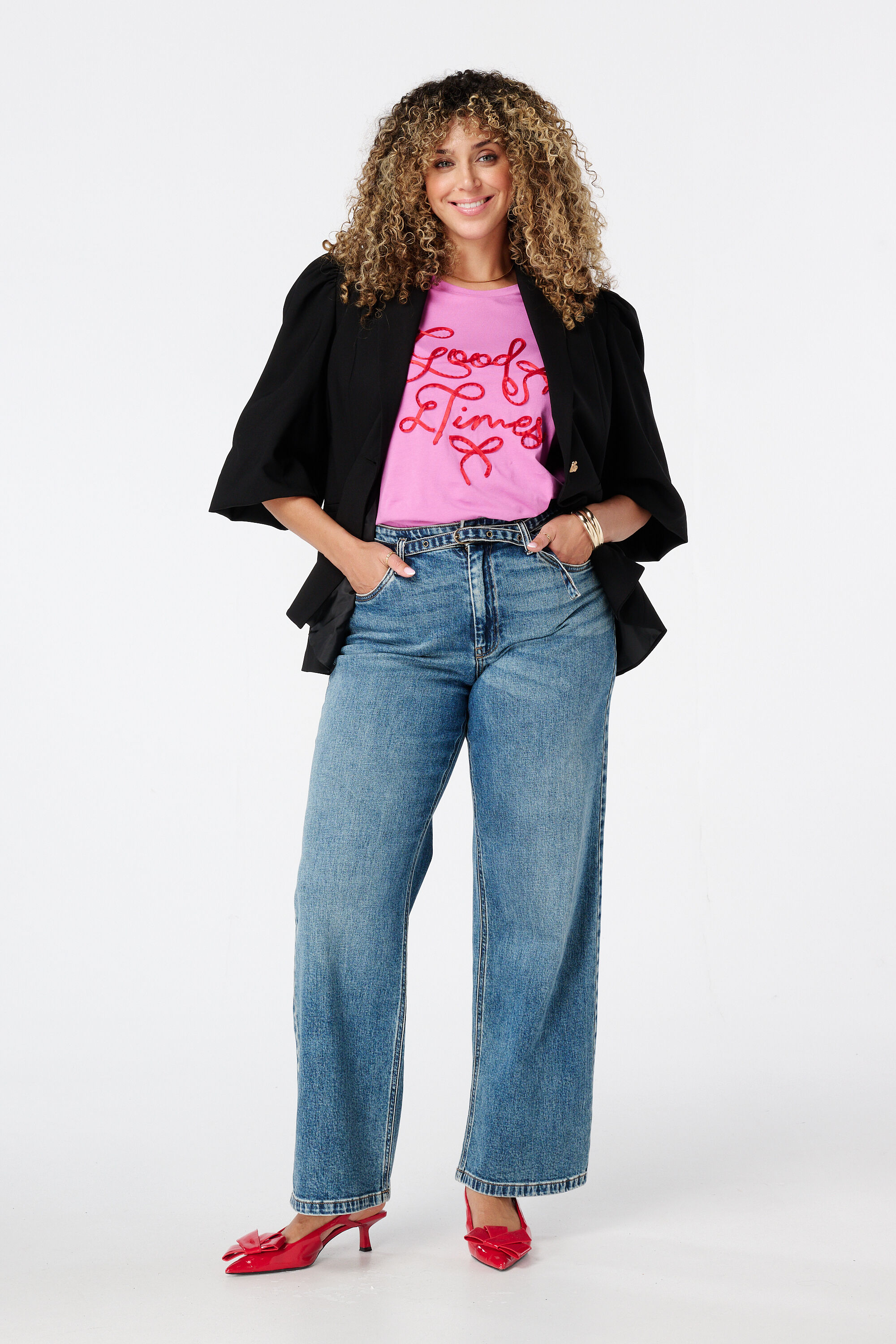 T-shirt &agrave; imprim&eacute; image number 5