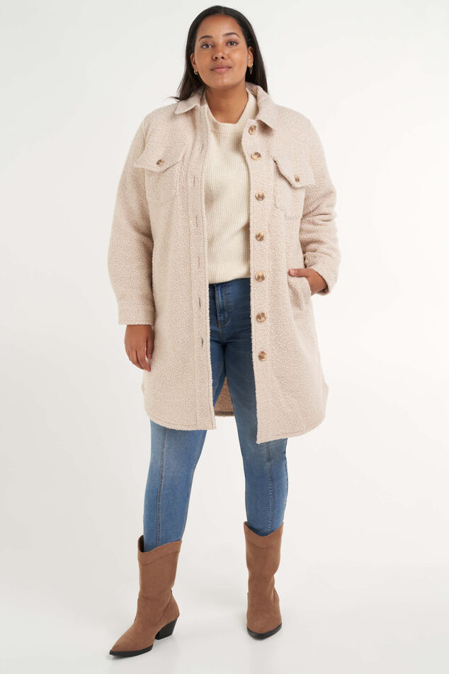 Longue veste-chemise  image number 6