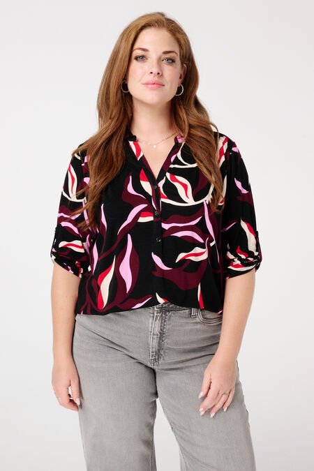 Top en jersey imprimé Top en jersey imprimé
