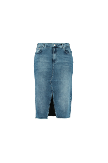 Jupe en denim avec fente