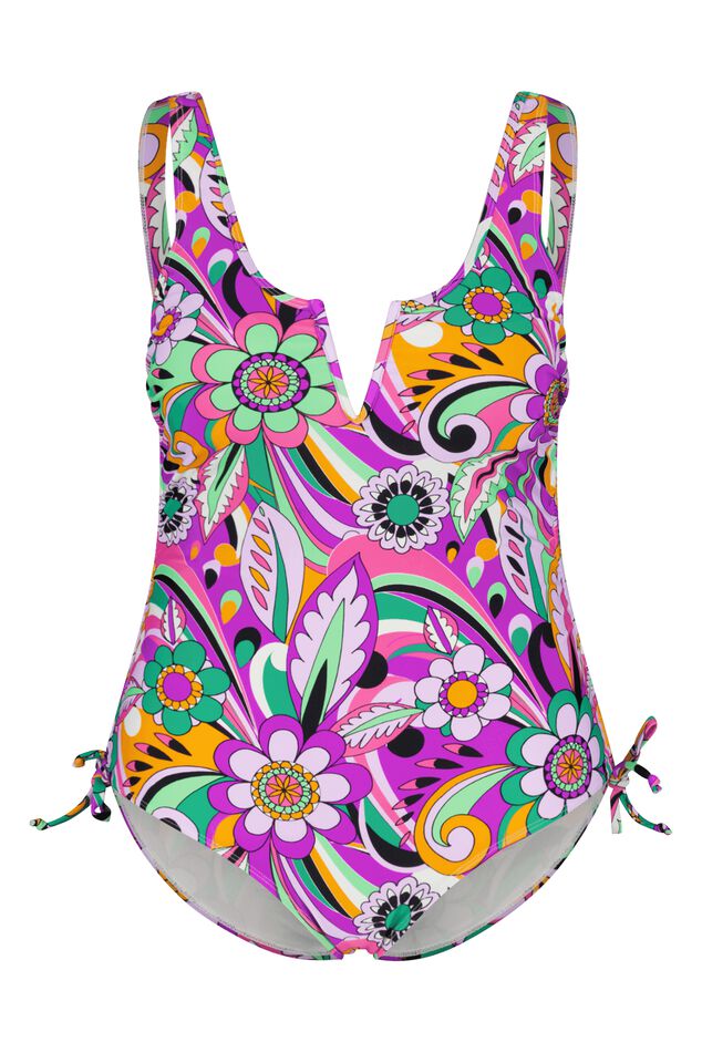 Maillot de bain avec détail en forme de V image number 2