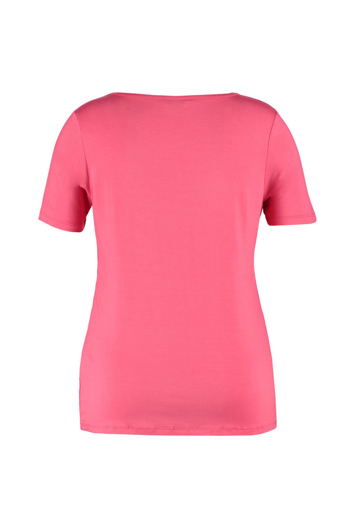 T-shirt avec col v image number 2