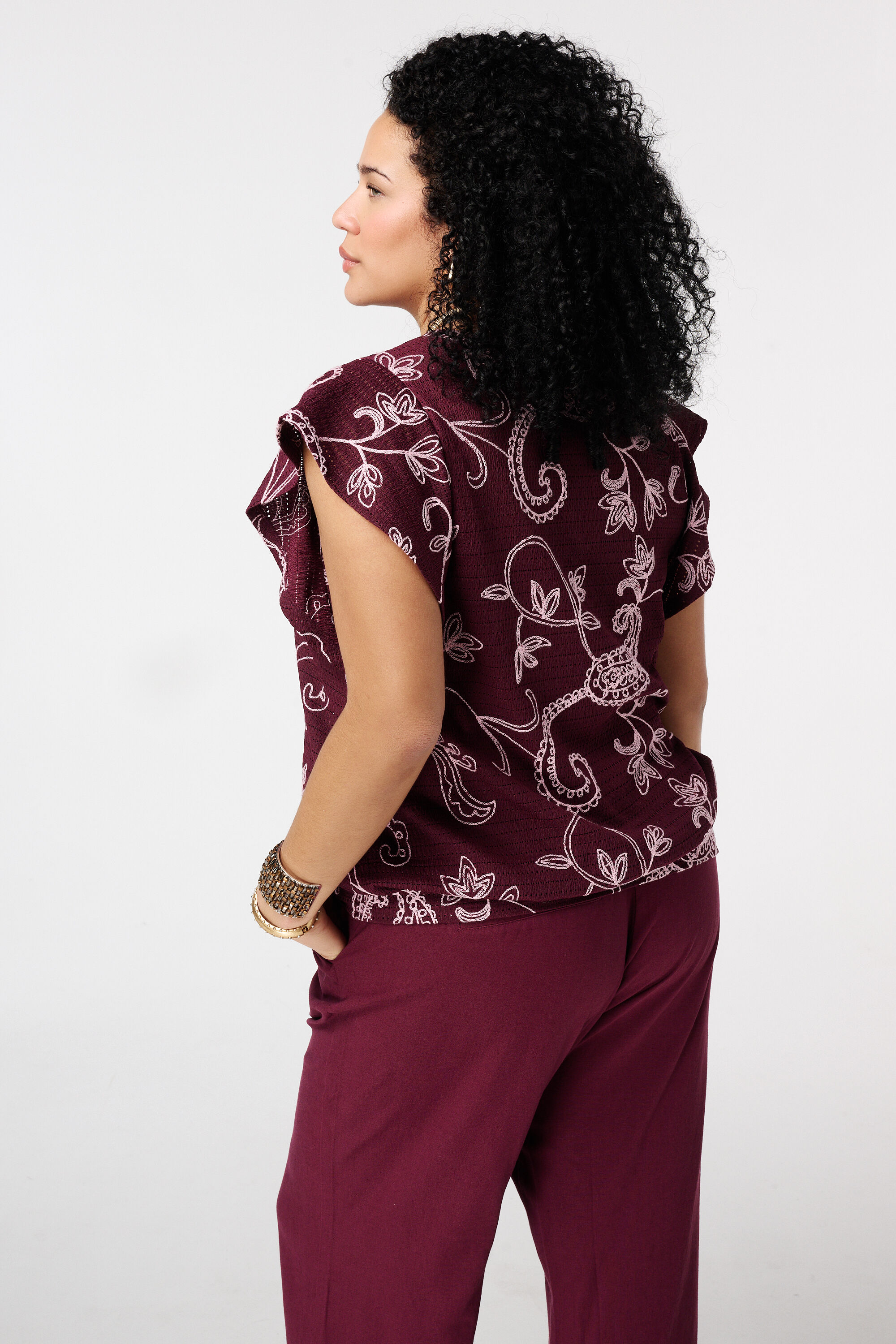 Top avec imprim&eacute; paisley image number 3
