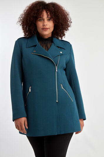 Veste de ville style motard