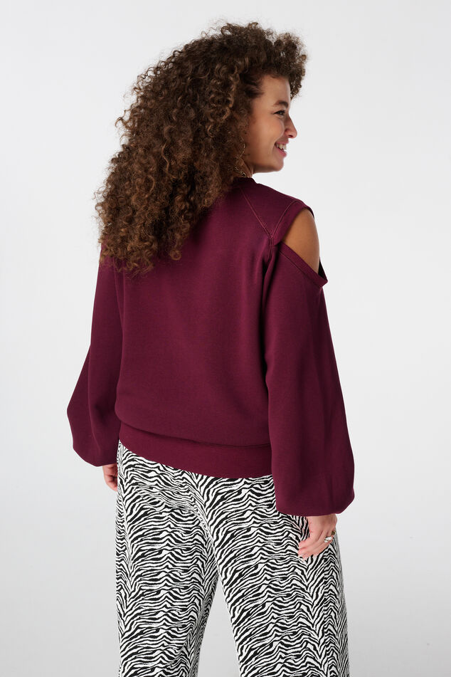 Pull avec épaule découpée image number 3