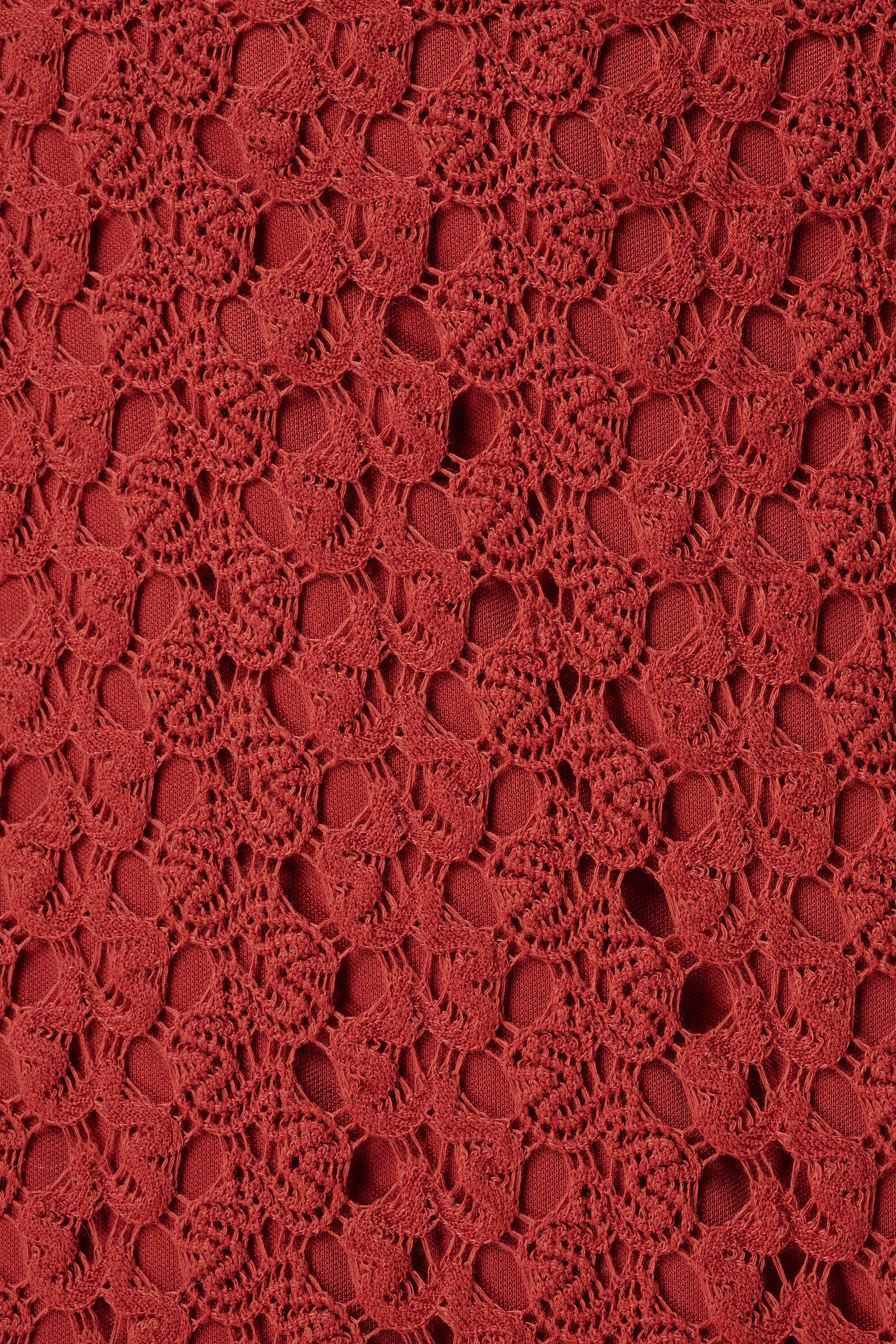 Haut en crochet &agrave; volants fantaisie image number 6