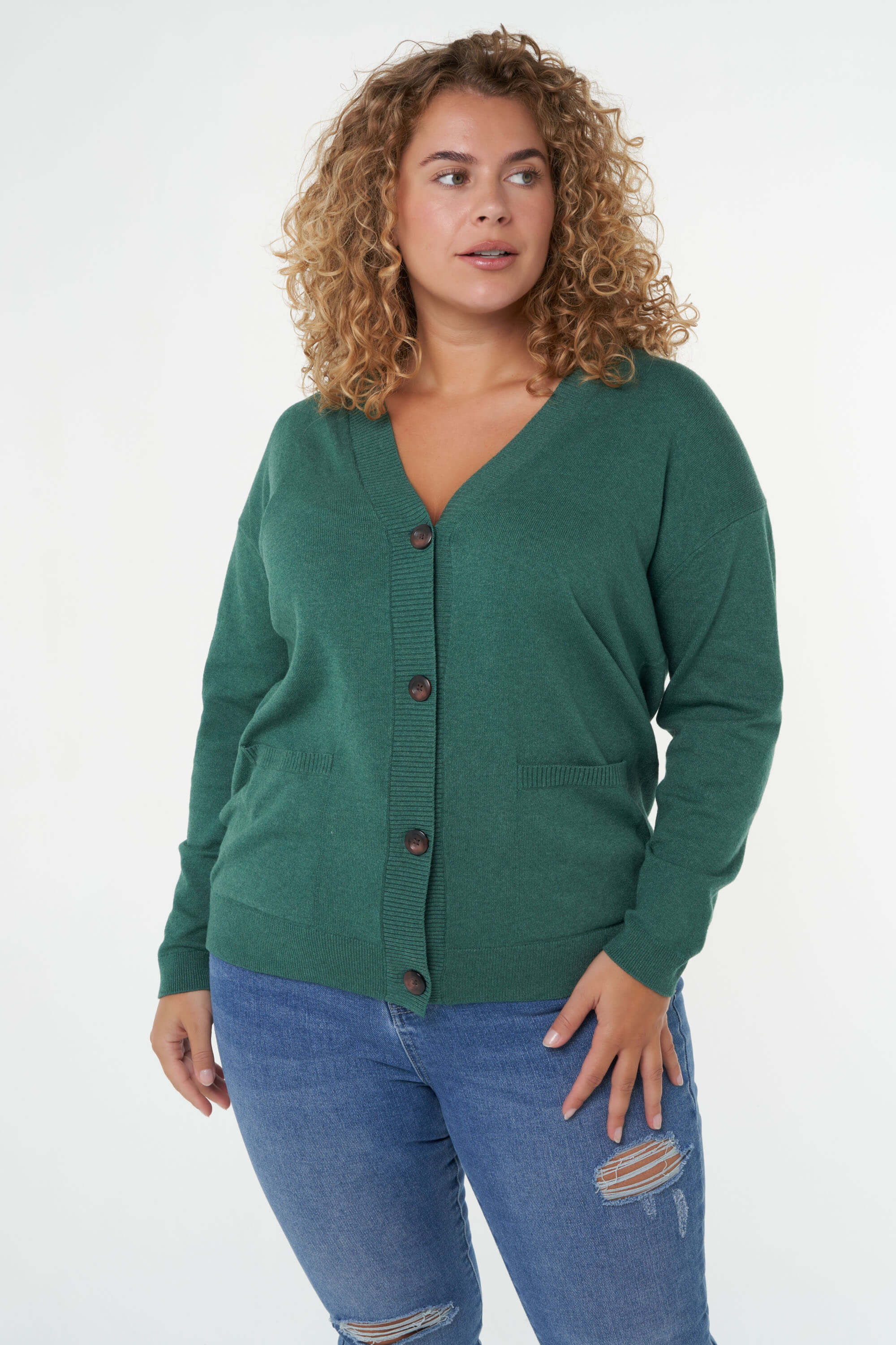 Gilet en maille &agrave; boutons image number 7