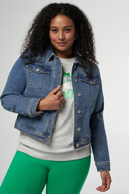Veste en jean extensible Veste en jean extensible
