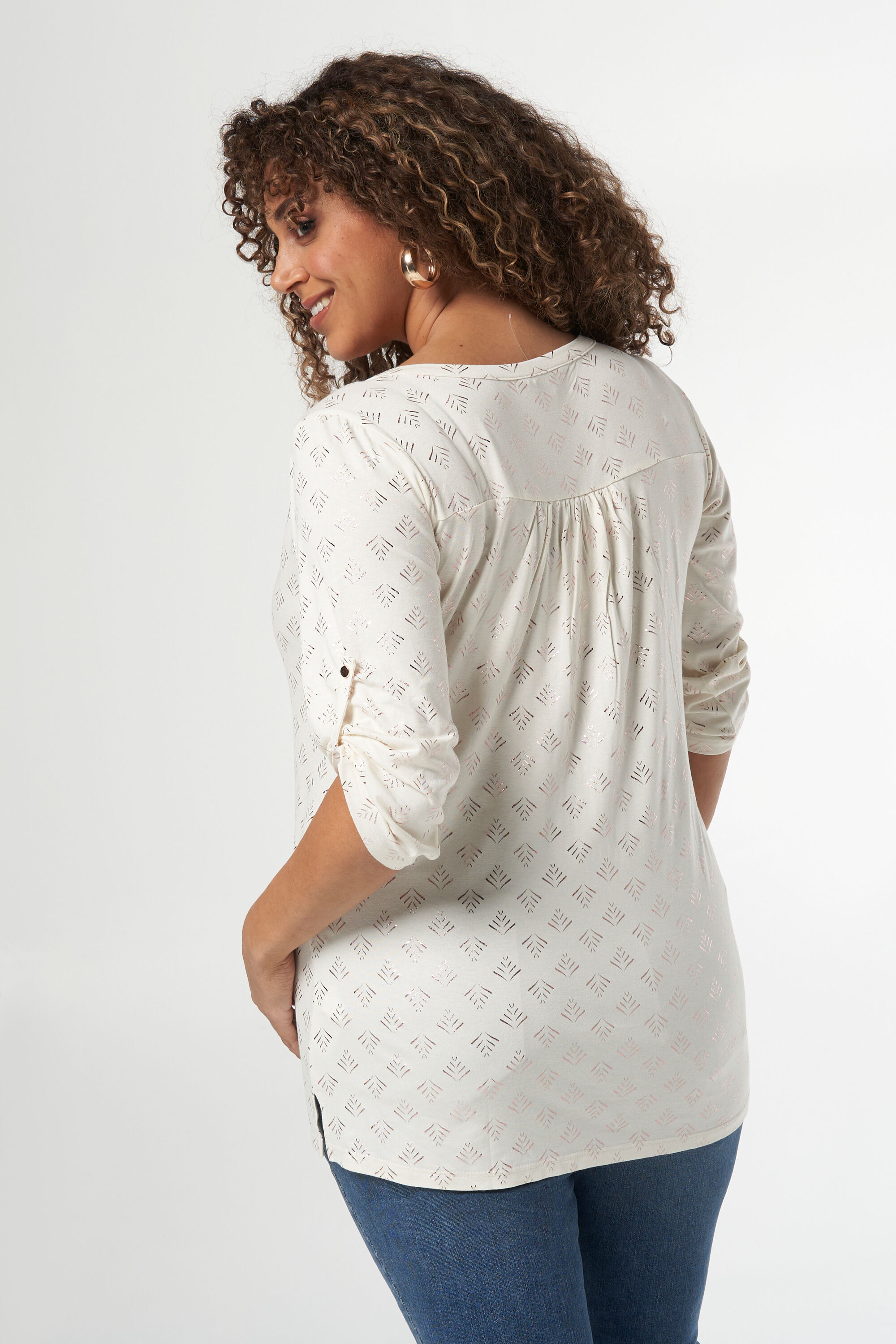 Haut &agrave; boutons  image number 3