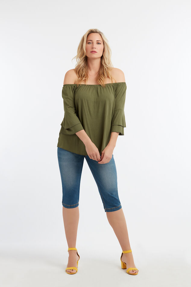 Jean jegging court image number 0