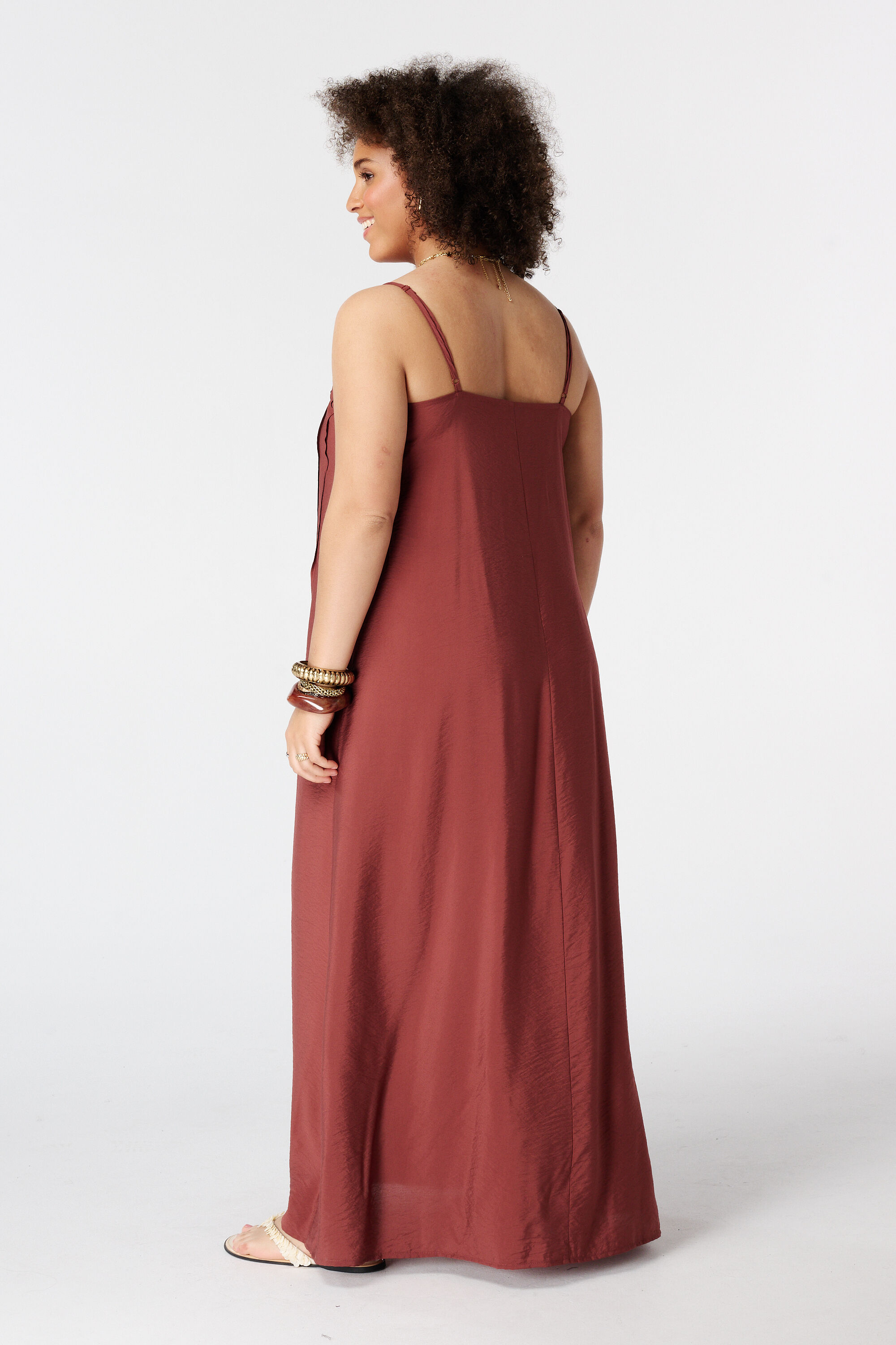 Robe maxi sans manches image number 3