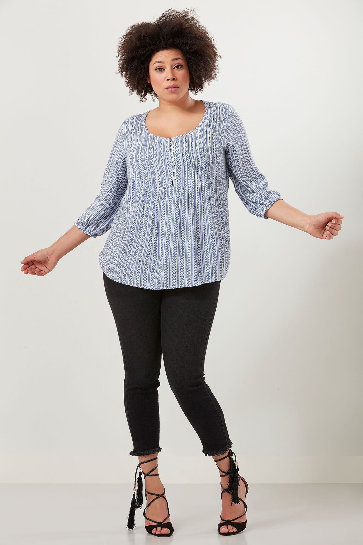 Chemisier ray&eacute; image number 3