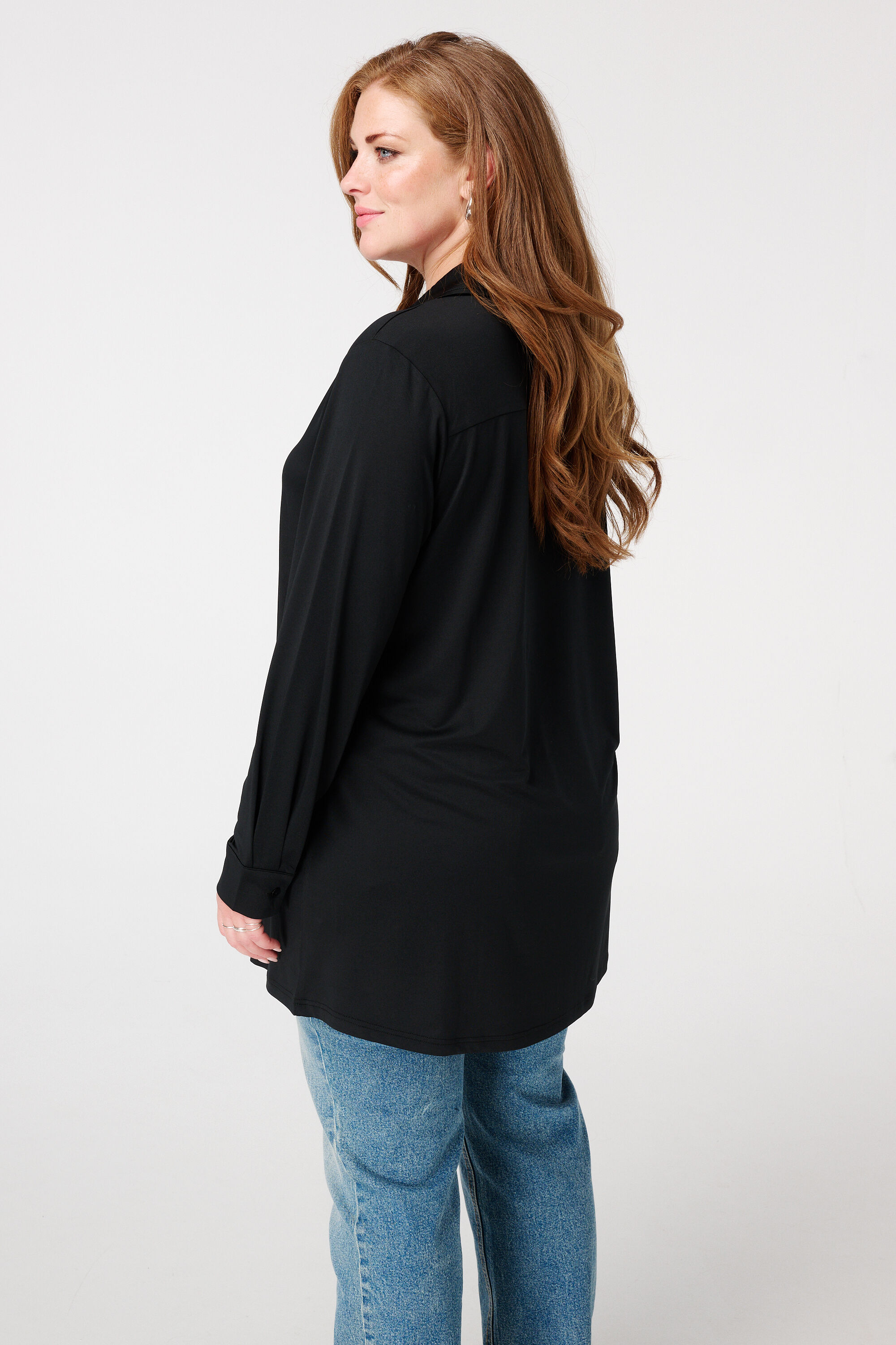 Blouse longue imprim&eacute;e image number 3