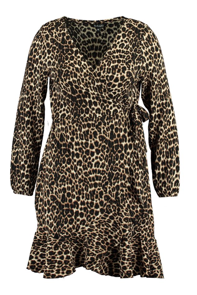 Robe portefeuille à imprimé image number 1