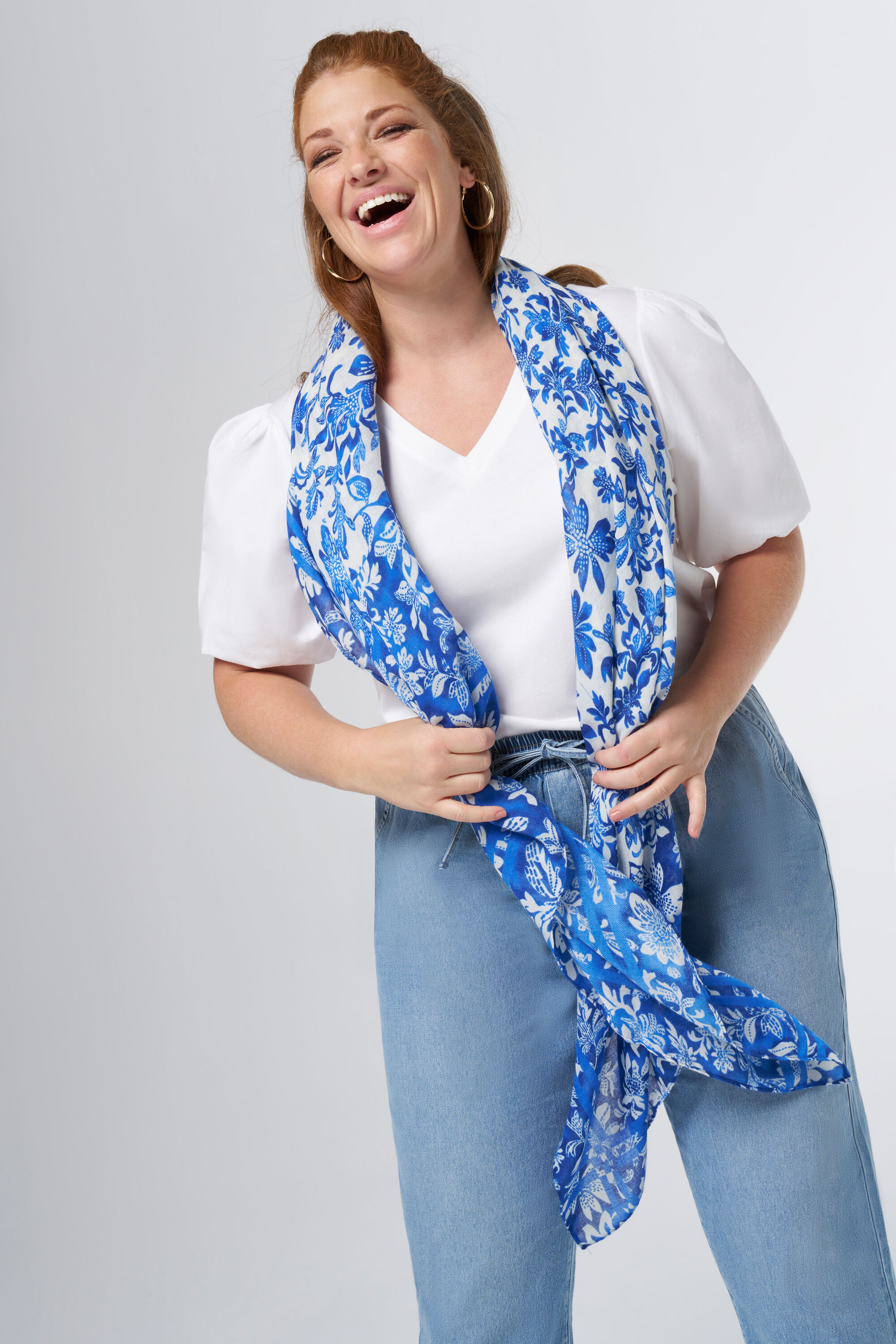 &Eacute;charpe &agrave; imprim&eacute;  image number 3