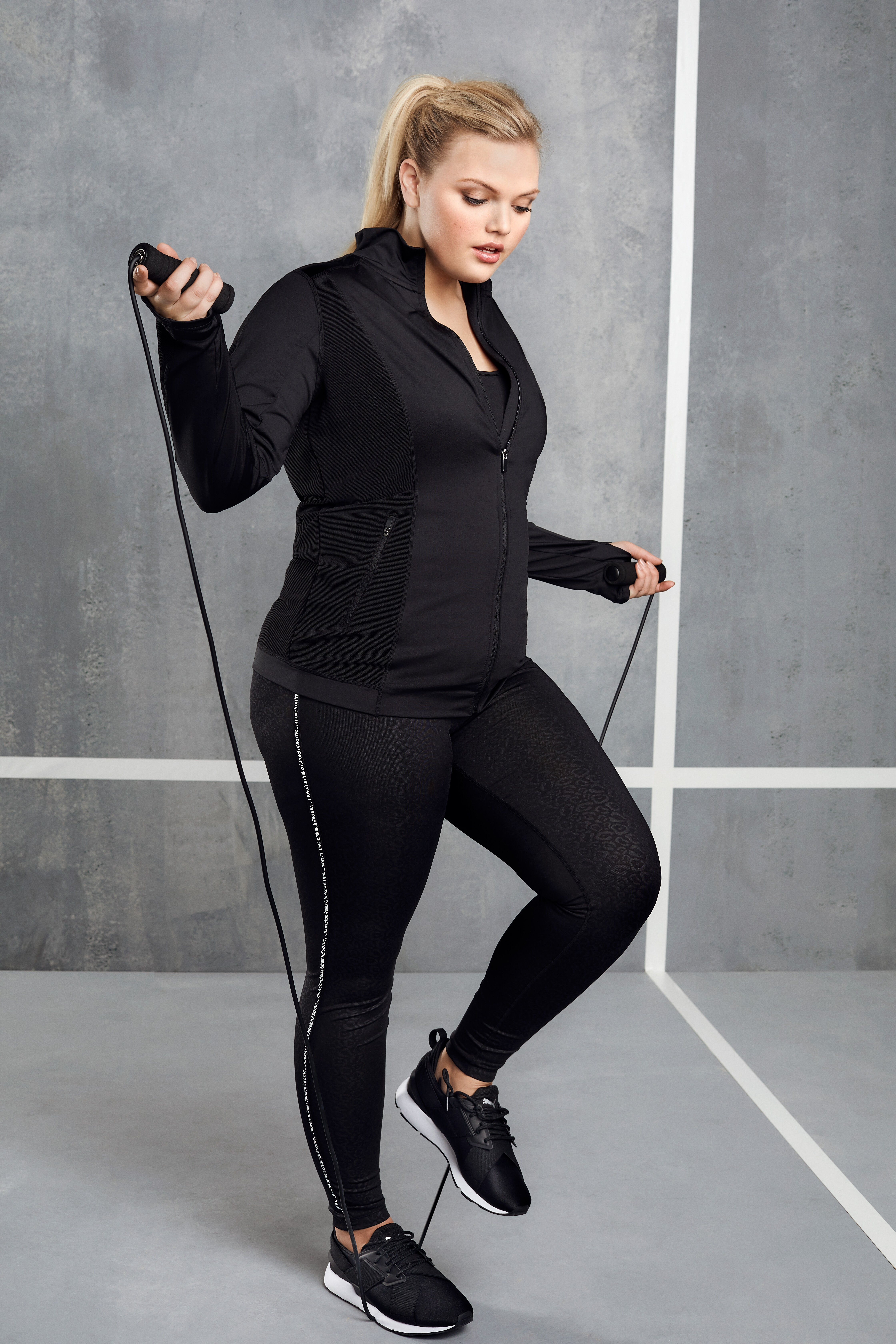 Legging de sport &agrave; imprim&eacute; l&eacute;opard  image number 3