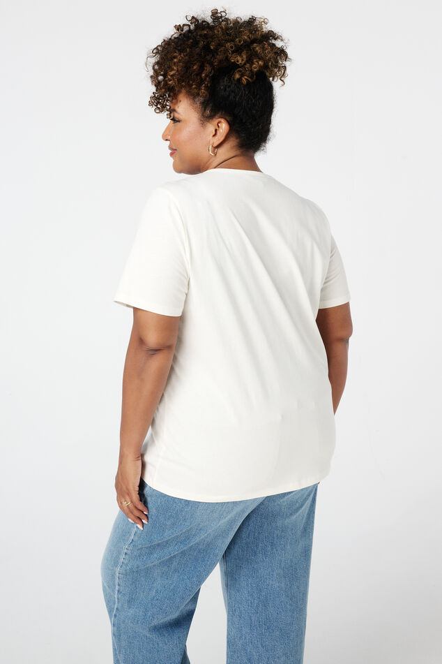 T-shirt avec broderie image number 3