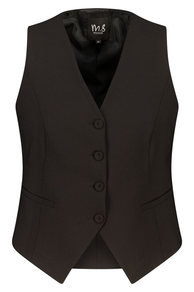 Gilet de costume avec fermeture boutonnée image number 1