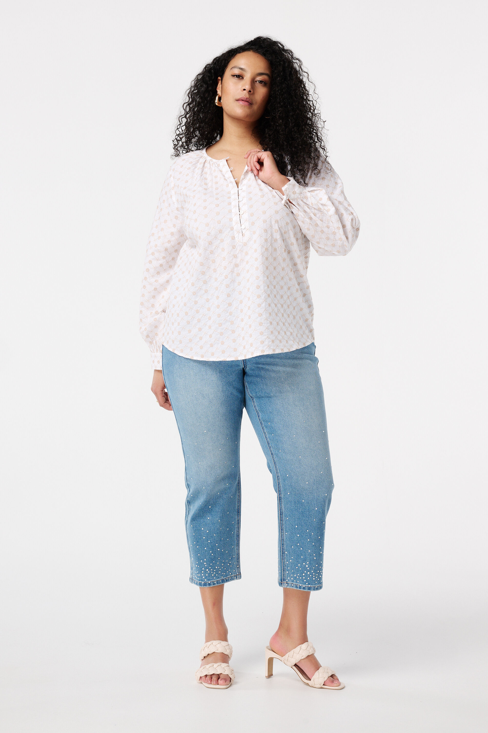 Chemisier avec broderie image number 5