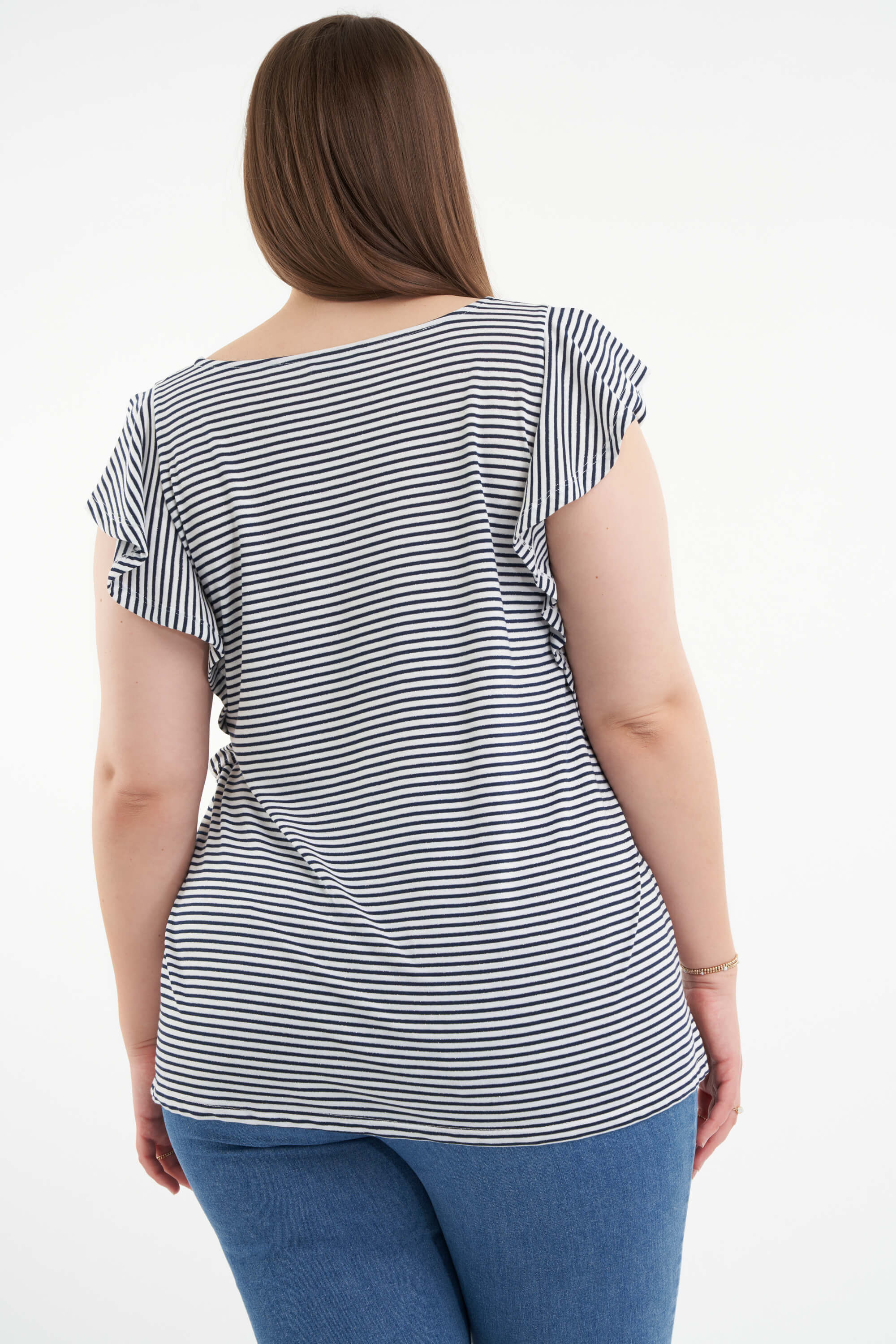 T-shirt &agrave; rayures image number 4