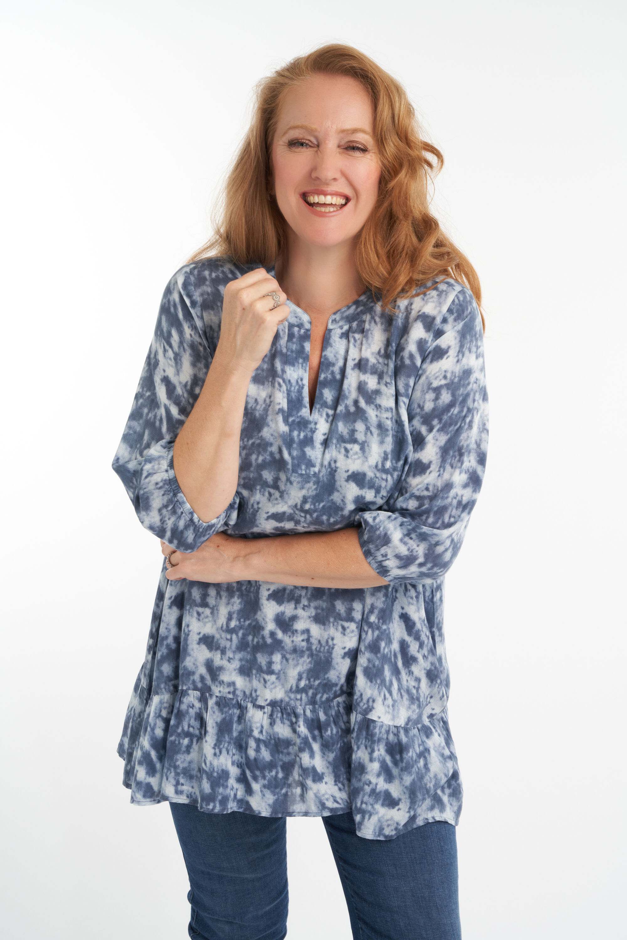 Chemisier &agrave; volants