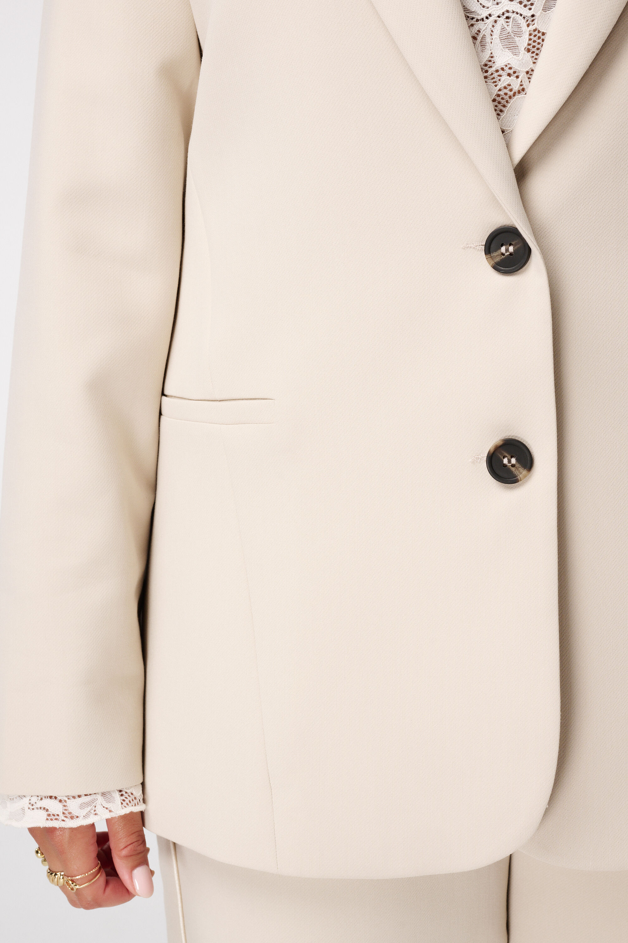 Blazer avec fermeture &agrave; boutons image number 6